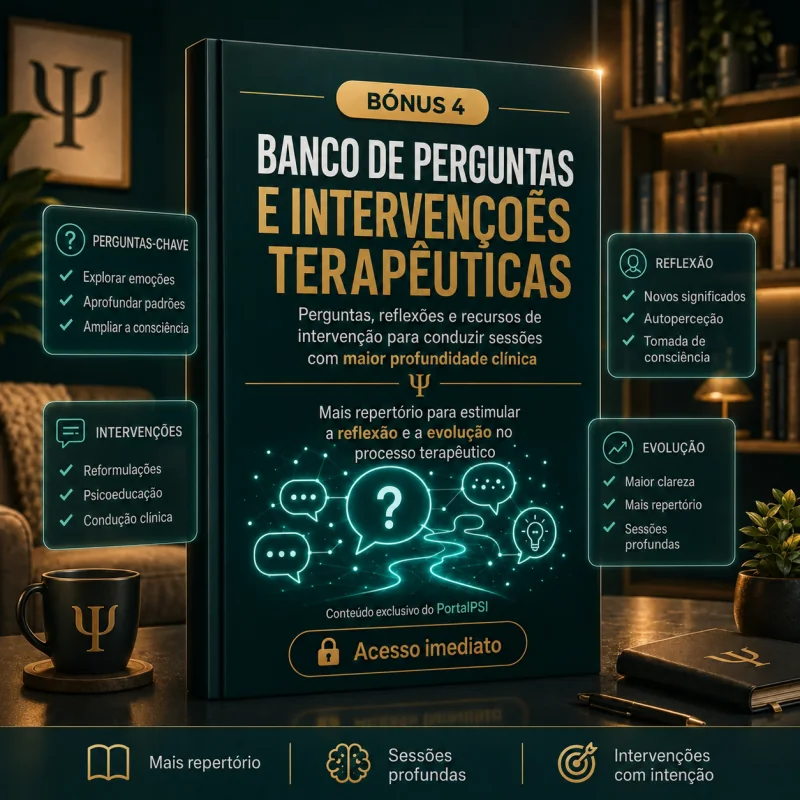 Banco de perguntas e intervenções